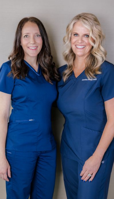Cumming dentists Doctor Alexandra McTier and Doctor Jennifer Sherwood Bragg